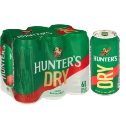Hunter's  Dry Cans 440ml (6)